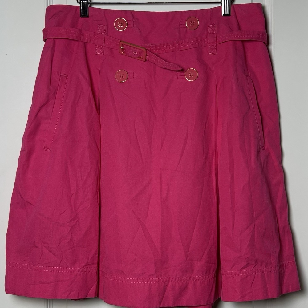 Lilly Pulitzer Daiquiri Pink Riley Belted Pleated Skirt Preppy Old Money Style